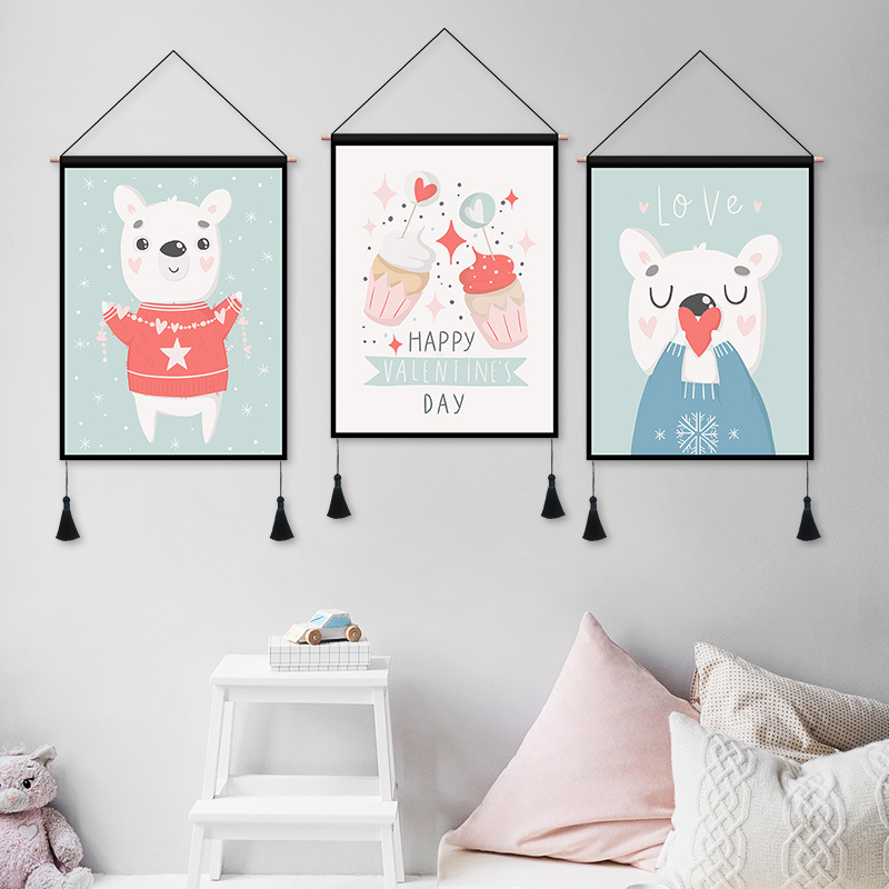Hanging Background Fabric Paints